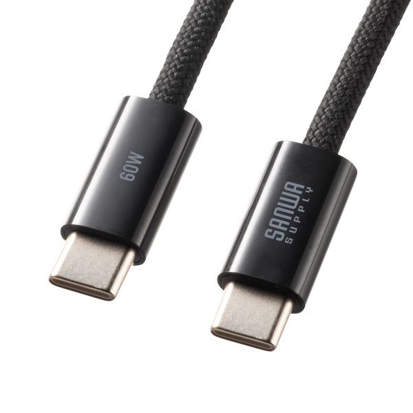 掠ץ饤 KU-CCP60SM20BK USB Type−Cꥳå奱֥ PD60W2m֥å KUCC...