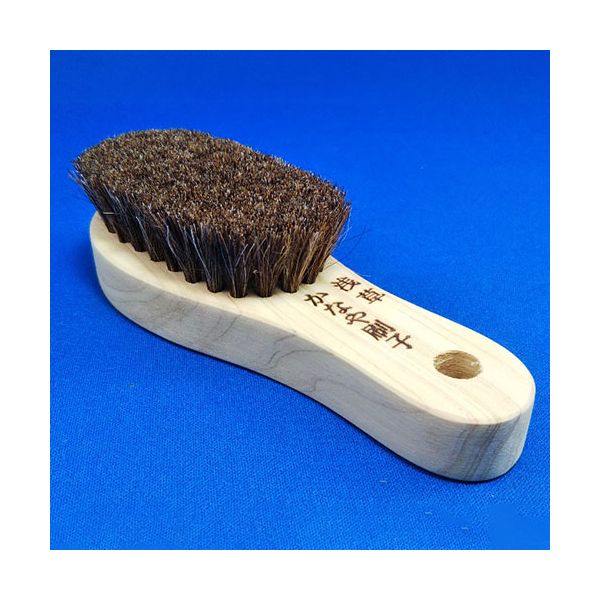 【個数：1個】KANAYABRUSH00602 直送 代引不可・他メーカー同梱不可 カナヤブラシ産業 ネック・フェイスブラシ 茶馬（軟毛）