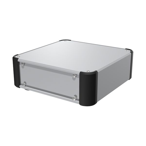 タカチ電機工業 AUPE88-36-36AH-SB 直送 代引不可・他メーカー同梱不可 パネル脱着EMCシールドケース アルミ足タイプ AUPE883636AHSB(4)