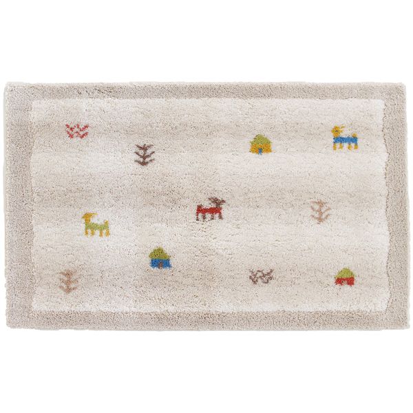 直送 代引不可・他メーカー同梱不可 オカ 4548622719147 ギャベ 吸着 50x80 玄関マット BE