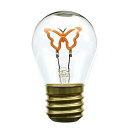 【個数:1個】JTNBULB-BFY 直送 代引不可・他メーカー同梱不可 日本トラストテクノロジー Funny Neon Bulb 電球型イルミネーション ネオンライト ちょうちょ JTNBULBBFY