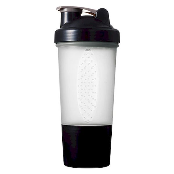 【個数：1個】SP-35863 直送 代引不可・他メーカー同梱不可 カップ付シェイカーボトル500ml プロテイン..