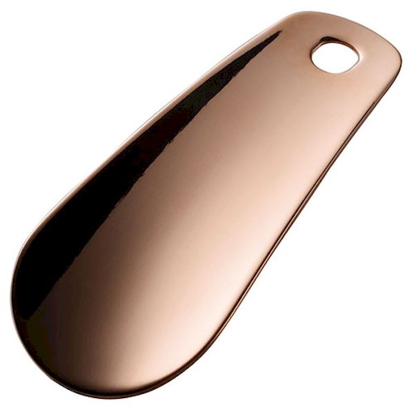 【個数：1個】TK-5090 直送 代引不可・他メーカー同梱不可 田辺金具 靴ベラ 革付き 純銅 ブロンズ ミラー仕様個箱入 TK5090