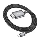 【個数:1個】UA27-LH-BK 直送 代引不可・他メーカー同梱不可 hoco. UA27 HDMI 変換ケーブル for iOS iPhone/iPad用 最大1920×1080P出力対応 ケーブル長2.0m UA27LHBK