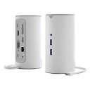 【個数:1個】TP-8184 直送 代引不可・他メーカー同梱不可 VENTION 12-in-1 USB-C タワードッキングステーション 0.25M ホワイト TP8184