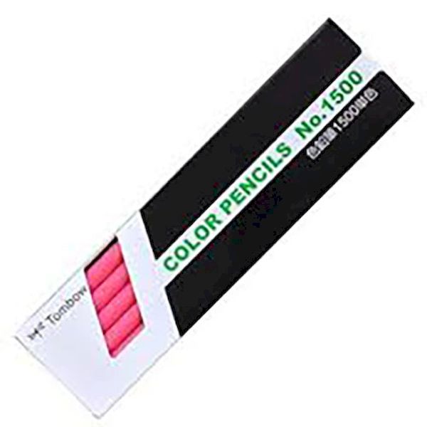 【個数：1個】TOMBOW-1500-22X5 直送 代引不可・他メーカー同梱不可 1ダース 12本 ×5セット トンボ鉛筆 色鉛筆 1500単色 ももいろ TOMBOW150022X5 edenki-22609341 測定器・工具のイーデンキ サンプル画像2