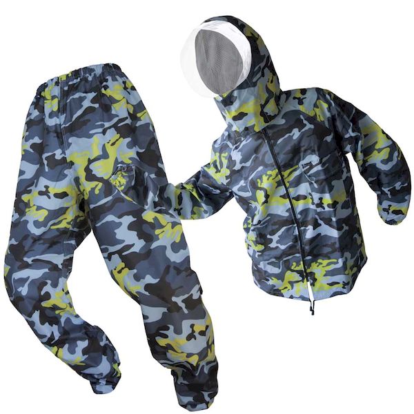 【11/25限定!抽選で最大100%ポイントバック】富士手袋工業 FUJITE 4907534720250 7202 迷彩かっぱる耐水圧20,000mm イエロ...