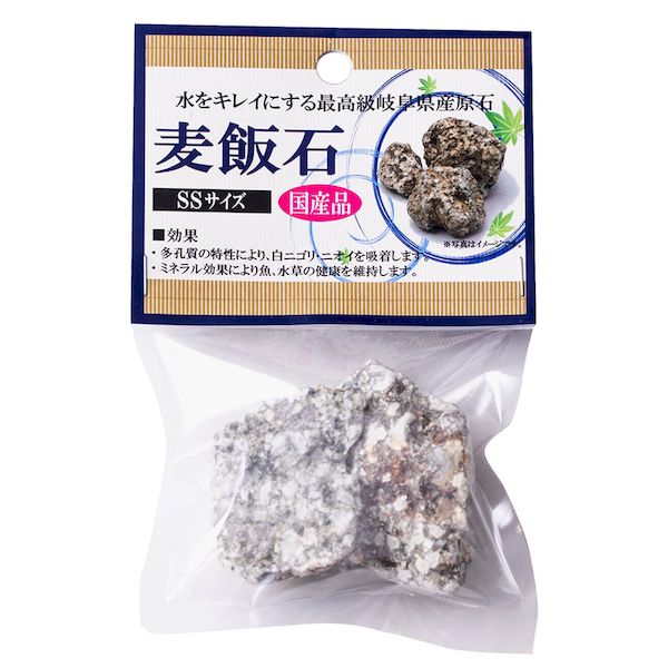 ソネケミファ 4948465201036 麦飯石 原石 SS