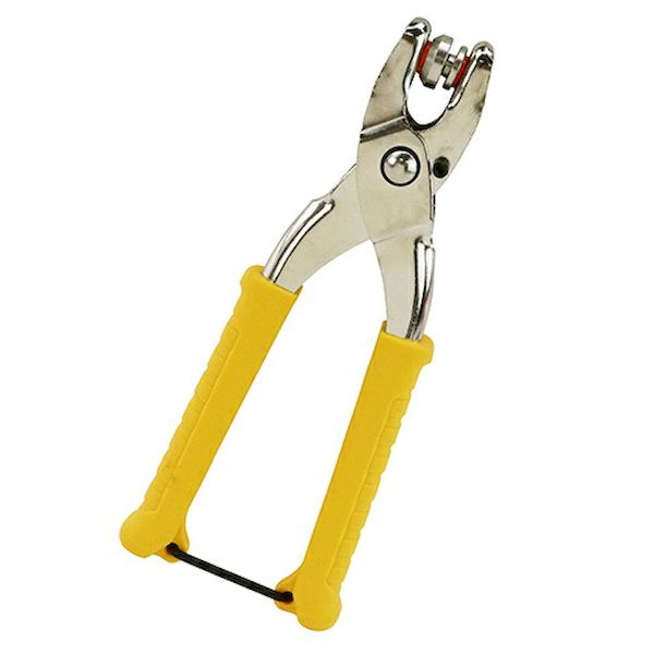 Chisels - (LINEクーポン有)4977292144384 両面ハトメパンチ アルミ 真鍮用 ハトメ穴径8mm アルミ製ハトメ玉20組相当入 No．3030MT