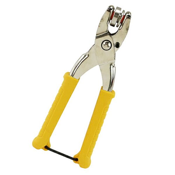 (LINEクーポン有)4977292144810 両面ハトメパンチ アルミ用 ハトメ穴径12mm アルミ製ハトメ玉10組相当入 No．3050MT