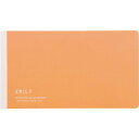 キングジム KIMG JIM EY9043-OR 【5個入】 エミリー 横長ノート EY9043OR