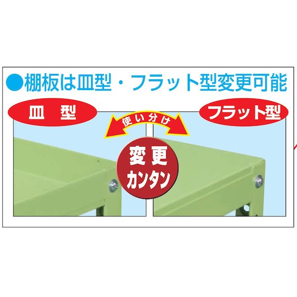 測定器・工具のイーデンキの【個人宅配送不可】サカエ SAKAE SASN-60653I 直送 代引不可・他メーカー同梱不可 スーパーワゴン H650／3段タイプ SASN60653I｜アングル2