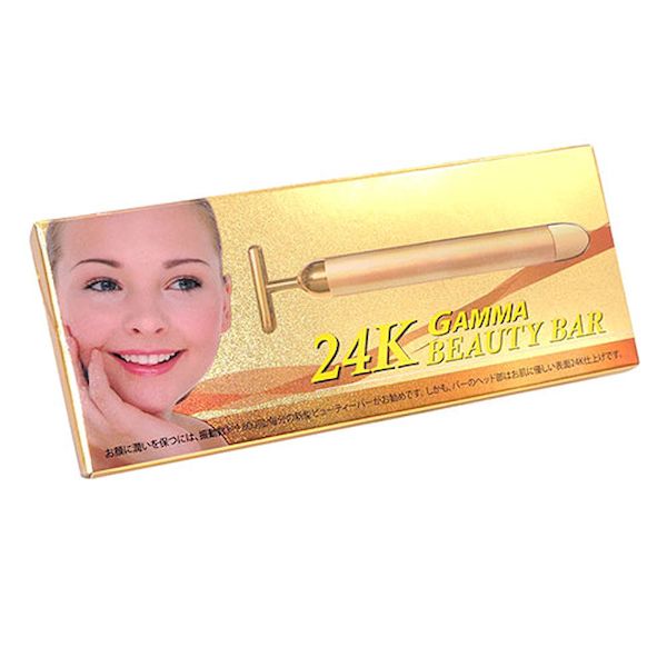 【個数：1個】STJ70067 直送 代引不可・他メーカー同梱不可 スタイルジャパン T型 GAMMA 24K BEAUTY BAR 黄金の一振動で肌に極上のご褒美を ラグジュアリーな振動で肌の未来を磨く