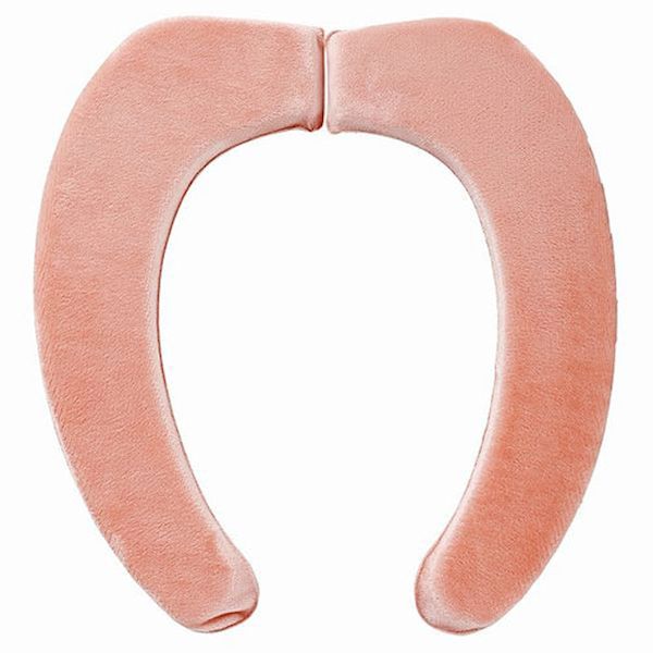 B00339PX5 直送 代引不可・他メーカー同梱不可 5枚セット レック matou 吸着べんざシート クッション もっちり・ふわふわでおしりにやさしいピンク