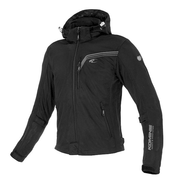 コミネ KOMINE 07-186/BK/3XL JK−186 エニグマG2フルメッシュパーカ BLACK 3XL 07186BK3XL