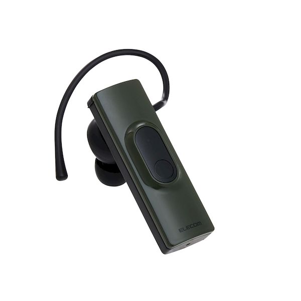 エレコム ELECOM LBT-HSC11MPGN Bluetoothヘッドセット 片耳 USB Type−C充電 HD Voice マイクミュート マルチポイン…