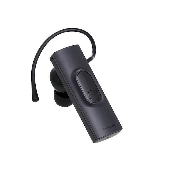 エレコム ELECOM LBT-HSC11PCBK Bluetoothヘッドセット 片耳 USB Type−C充電 HD Voice マイクミュート マルチポイン…