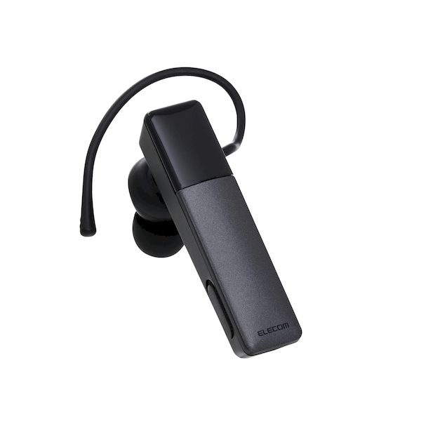 エレコム ELECOM LBT-HSC21PCBK Bluetoothヘッドセット 片耳 USB Type−C充電 Qualcomm cVc HD Voice マイクミュート …