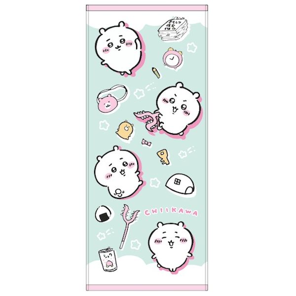 【10個入】 ちいかわ フェイスタオル