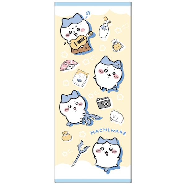 【10個入】 ちいかわ フェイスタオル