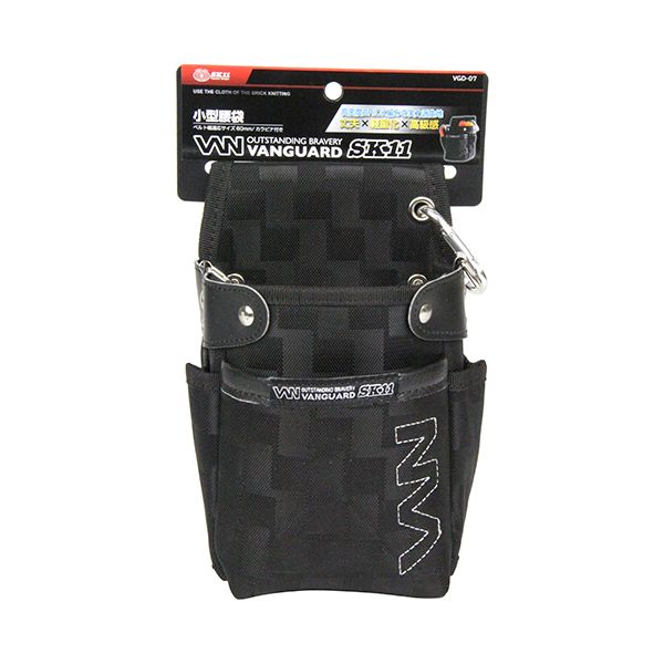 【11/25限定！抽選で最大100％ポイントバック】4977292149211 小型腰袋 藤原産業 道具袋 作業工具 工具..