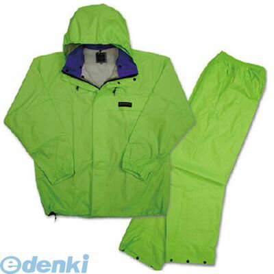 (LINEクーポン有)カジメイク 3250955L オールマインドスーツ Fグリーン 5L フラッシュグリーン レイン..
