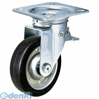 (LINEクーポン有)ハンマーキャスター 400F0S-WRB150 400Sシリーズ方向規制自在幅広ゴム車150mm【キャンセル不可】