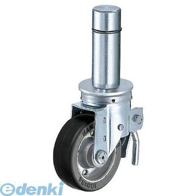 (LINEクーポン有)ハンマーキャスター 505SK-WR150 505SKシリーズ自在SP付幅広ゴム車150mm【キャンセル不可】