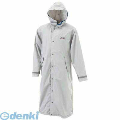 【即納在庫品】「直送」カジメイク 726071LL エントラントレインコート シルバー LL LLサイズ KAJIMEIKU DOQMENT 縫製合羽 作業用品...