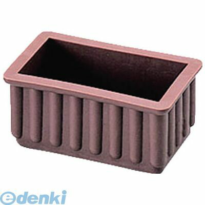 【個数:10個】光 BE2423 イス脚キャップ茶 長角 24×45 10入