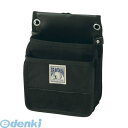 【個数:1個】プロスター PROSTAR PKS-300S 電工用腰袋 2段 S PKS300S SAKAKEN 坂謙 ケミカル防水(4)