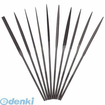 ツボサン HA01053T 精密ヤスリ 10本組 半丸 ＃3【＃6より荒い】