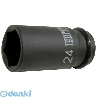 (LINEクーポン有)ヒット商事 P4H16L 1／2インチ角 インパクトディープソケット【6角】 16mm