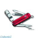 ビクトリノックス VICTORINOX 0.6463.T ネイルクリップ 580 T レッド【キャンセル不可】