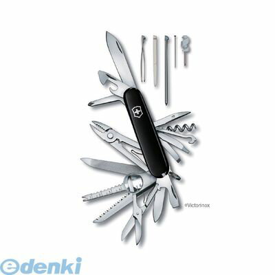 【期間限定・ポイント15倍】ビクトリノックス VICTORINOX 1.67 95.3 SWISSCHAMP 91mm スイスチャンプ BK 1.6795.3【15倍期間:7/15 15:00-9/12 23:59】