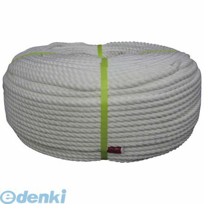 ユタカメイク S8200 ロープ ポリエステルロープ巻物 8φ×200m 【キャンセル不可】