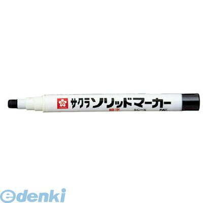 【即納在庫品】「直送」サクラクレパス SCS49BK 【10個入】ソリッドマーカー 細字 黒