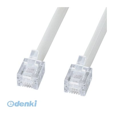 【11/25限定！抽選で最大100％ポイントバック】サンワサプライ TEL-EN-05N2 エコロジー電話ケーブル【..