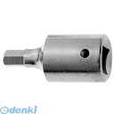 旭金属工業 VX2008 ソケットレンチ用ヘキサゴンソケット6.35□×8mm アサヒ ソケット用 作業用工具 DIY 修理