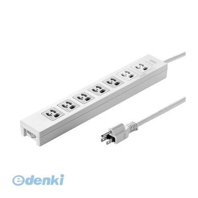 サンワサプライ TAP-F37-5KR 電源タップ 5個口連動集中スイッチ＋雷ガード 3P・7個口 5m TAPF375KR oaタップ コンセント