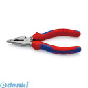 クニペックス KNIPEX 0822-145SB 0822－145 ニードルノーズペンチ【SB】 0822145SB コンフォートハンドル 145mm