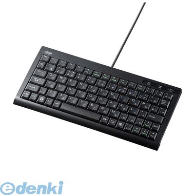 サンワサプライ SKB-SL28BK USBスリムキーボード ブラック 有線キーボード SANWA SUPPLY パンタグラフ コンパクト 静音スリム