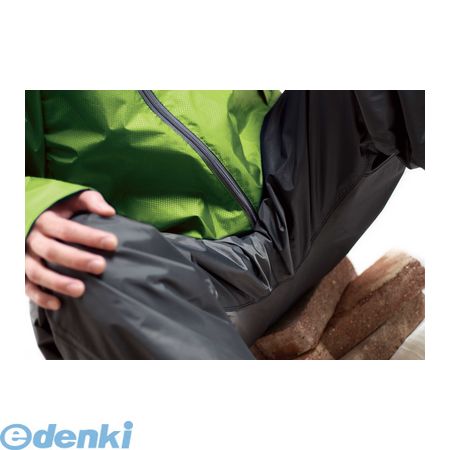 Makku マック 4939108434027 AS−950 レイントラックパンツ ダークグレーEL レインパンツ アイトス レイ..