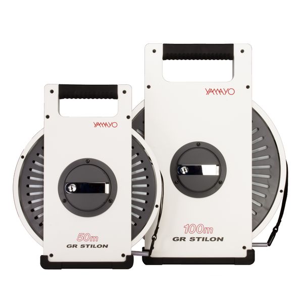 ヤマヨ YAMAYO NR100GR GRスチロン100m ヤマヨ測定機 ナイロンコート鋼製巻尺 ジーアールスチロン STILON スチール巻尺