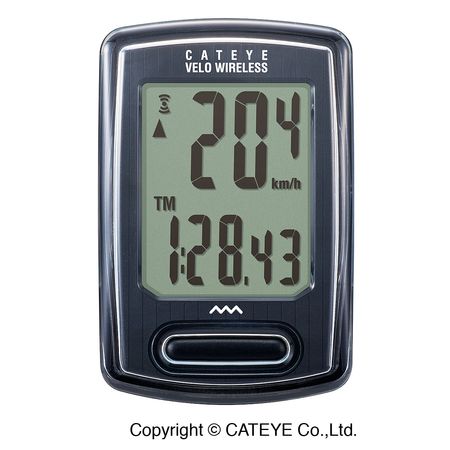 キャットアイ CATEYE 4990173028658 VELO WIRELESS サイクロコンピュータ ブラック CC－VT230W