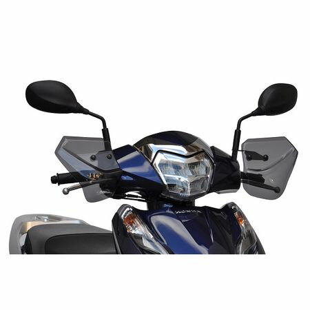 (LINEクーポン有)旭精器 AF-ASAHI HN-08 汎用ナックルバイザー スモーク HN08