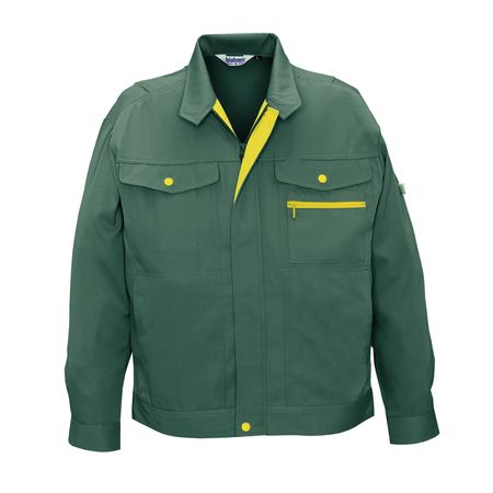 【商品説明】■素材：交織ソフトツイル■ポリエステル90%　綿10%（再生ポリエステル70%使用）■静電気帯電防止素材　エコ素材■ディティールにこだわった男女ペアユニフォーム■バックプリーツで抜群の動きやすさ、安心・安全の東レエコ素材使用、フロントファスナー、左胸ファスナーポケット付き、樹脂ボタン4532484036115類似商品はこちら4532484036085 bigborn 17,722円4532484036122 bigborn 17,896円4532484036092 bigborn 17,722円4532484036061 bigborn 17,722円4532484036078 bigborn 17,722円4532484036108 bigborn 17,637円4532484036313 bigborn 17,766円4532484034043 bigborn 17,766円4532484036214 bigborn 17,766円4532484036184 bigborn 17,722円4532484034012 bigborn 17,722円4532484036283 bigborn 17,722円