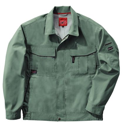 (LINEクーポン有)4532484625777 Early Bird 627 ナガソデジヤケツト 色：グリーン サイズ：LL