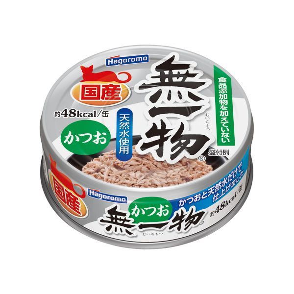 はごろもフーズ 4902560604772 無一物缶 かつお 70g
