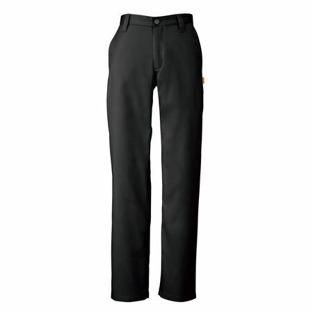 (LINEクーポン有)4930269156865 SMART WORK WEAR SW111 メンズテーパードチノパンツ 色：ブラツク サイズ：100cm